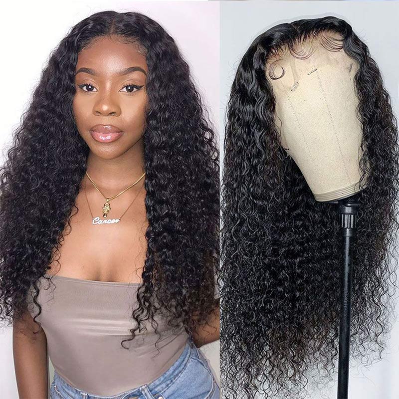 Wet And Wavy Undetectable Invisible Lace Glueless Wig